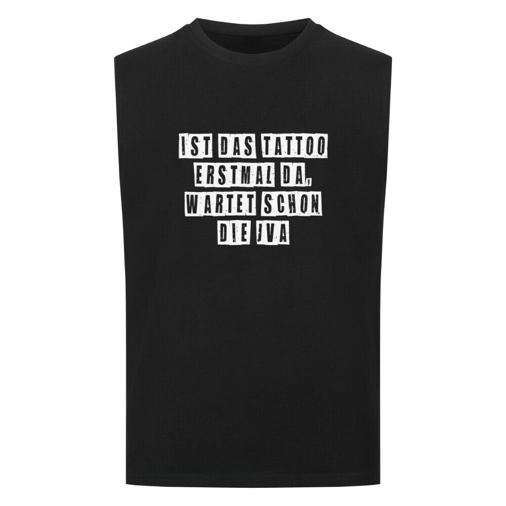 JVA - Sleeveless Oversized Shirt T-Shirt S Schwarz Tattoo Fashion von inked-mafia.de. Dieses Teil gehört in jeden Kleiderschrank eines inked-rebels! Finde ideale Geschenke für Tätowierte, Tattoofans oder Tätowierer.