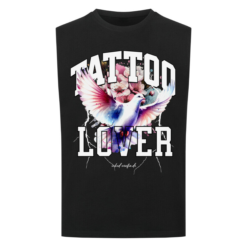 Tattoolover - Sleeveless Oversized Shirt T-Shirt S Schwarz Tattoo Fashion von inked-mafia.de. Dieses Teil gehört in jeden Kleiderschrank eines inked-rebels! Finde ideale Geschenke für Tätowierte, Tattoofans oder Tätowierer.