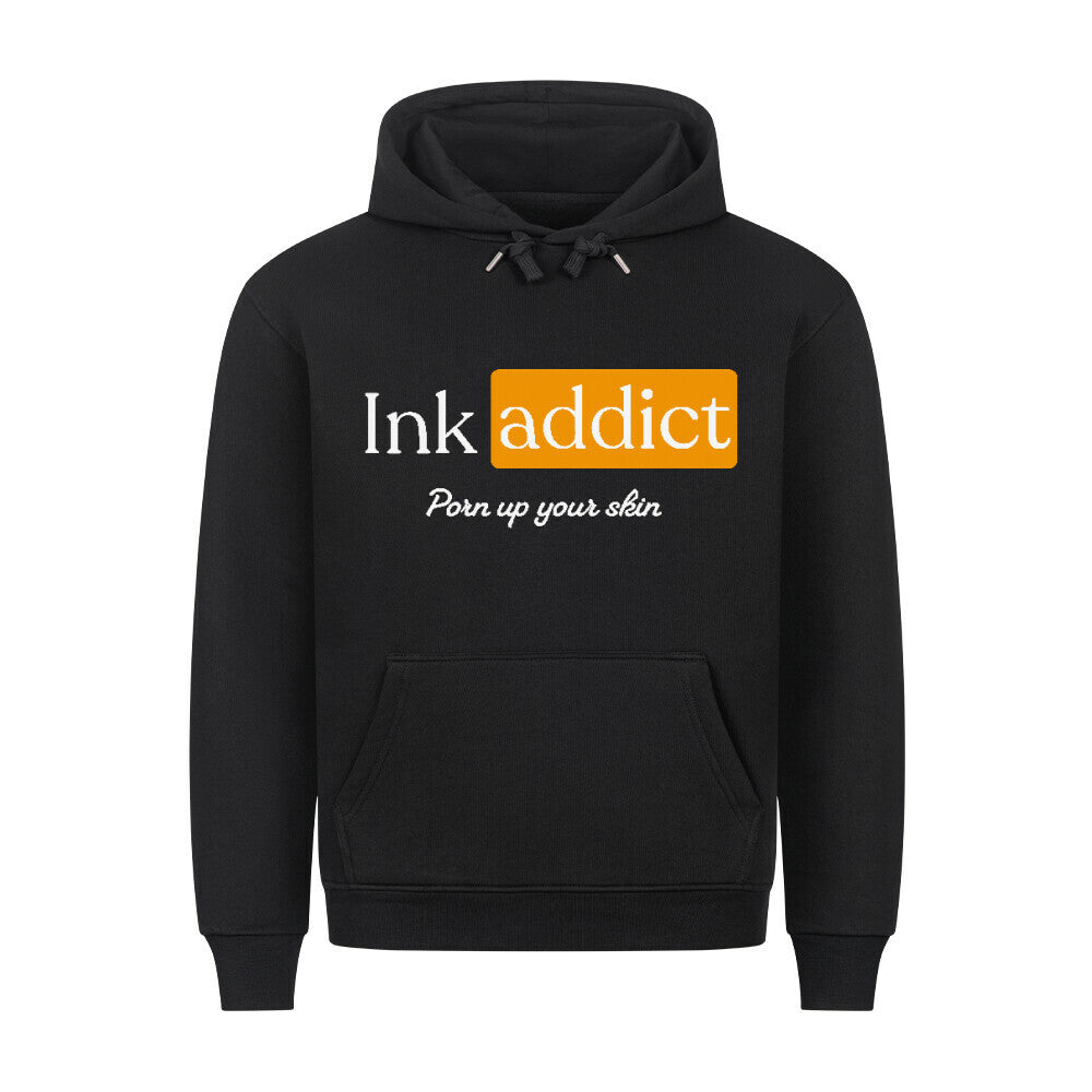 InkAddict - Hoodie Hoodie S Schwarz Tattoo Fashion von inked-mafia.de. Dieses Teil gehört in jeden Kleiderschrank eines inked-rebels! Finde ideale Geschenke für Tätowierte, Tattoofans oder Tätowierer.
