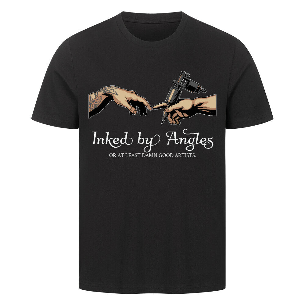 Angles - Premium Shirt T-Shirt S Schwarz Tattoo Fashion von inked-mafia.de. Dieses Teil gehört in jeden Kleiderschrank eines inked-rebels! Finde ideale Geschenke für Tätowierte, Tattoofans oder Tätowierer.