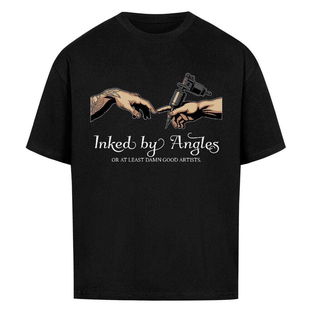 Angles - Heavy Oversized Shirt T-Shirt XS Schwarz Tattoo Fashion von inked-mafia.de. Dieses Teil gehört in jeden Kleiderschrank eines inked-rebels! Finde ideale Geschenke für Tätowierte, Tattoofans oder Tätowierer.
