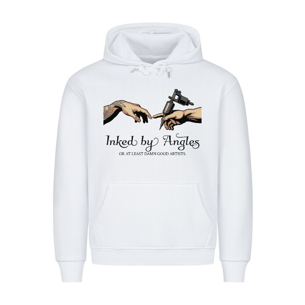 Angles - Hoodie Hoodie S Weiß Tattoo Fashion von inked-mafia.de. Dieses Teil gehört in jeden Kleiderschrank eines inked-rebels! Finde ideale Geschenke für Tätowierte, Tattoofans oder Tätowierer.