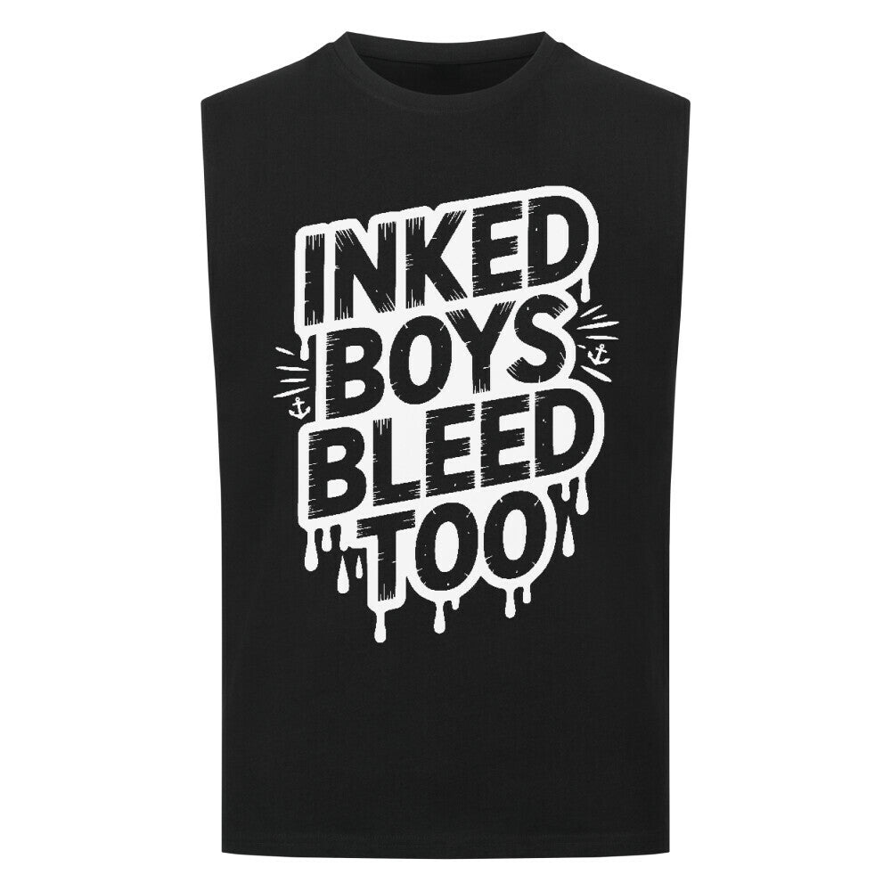 Bleed - Sleeveless Oversized Shirt T-Shirt S Schwarz Tattoo Fashion von inked-mafia.de. Dieses Teil gehört in jeden Kleiderschrank eines inked-rebels! Finde ideale Geschenke für Tätowierte, Tattoofans oder Tätowierer.