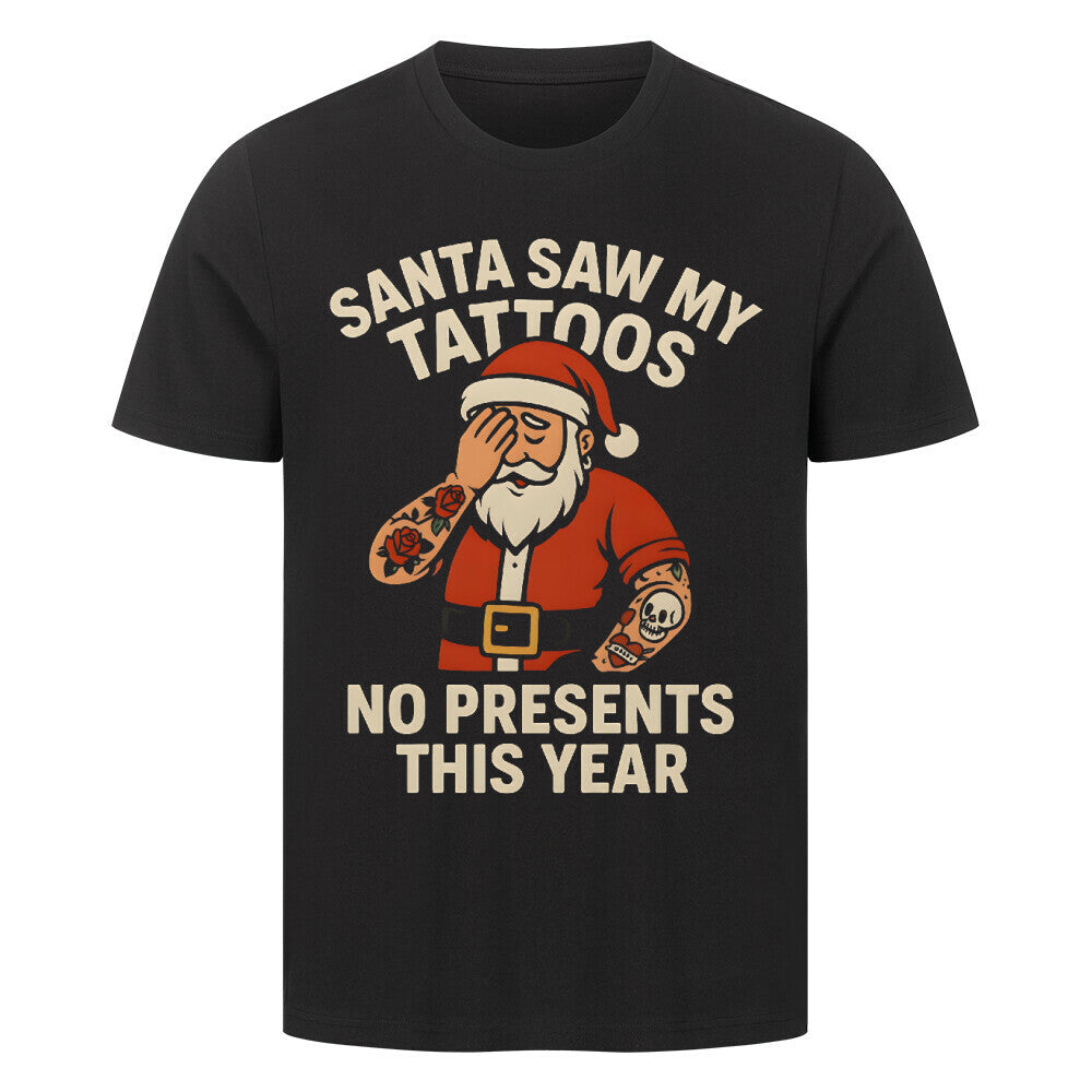 No Presents - Unisex Weihnachtsshirt T-Shirt S Schwarz Tattoo Fashion von inked-mafia.de. Dieses Teil gehört in jeden Kleiderschrank eines inked-rebels! Finde ideale Geschenke für Tätowierte, Tattoofans oder Tätowierer.