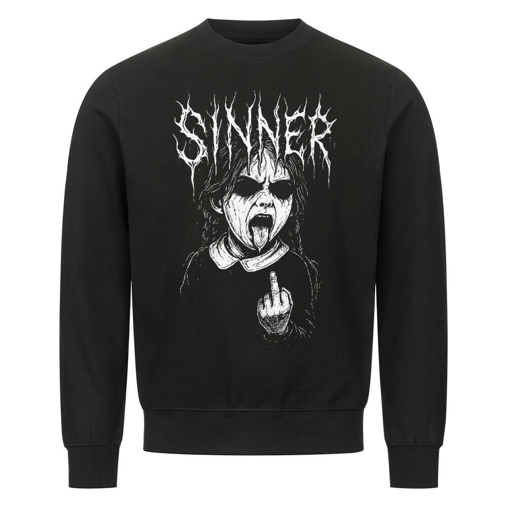 Sinner - Sweatshirt Sweatshirt S Schwarz Tattoo Fashion von inked-mafia.de. Dieses Teil gehört in jeden Kleiderschrank eines inked-rebels! Finde ideale Geschenke für Tätowierte, Tattoofans oder Tätowierer.