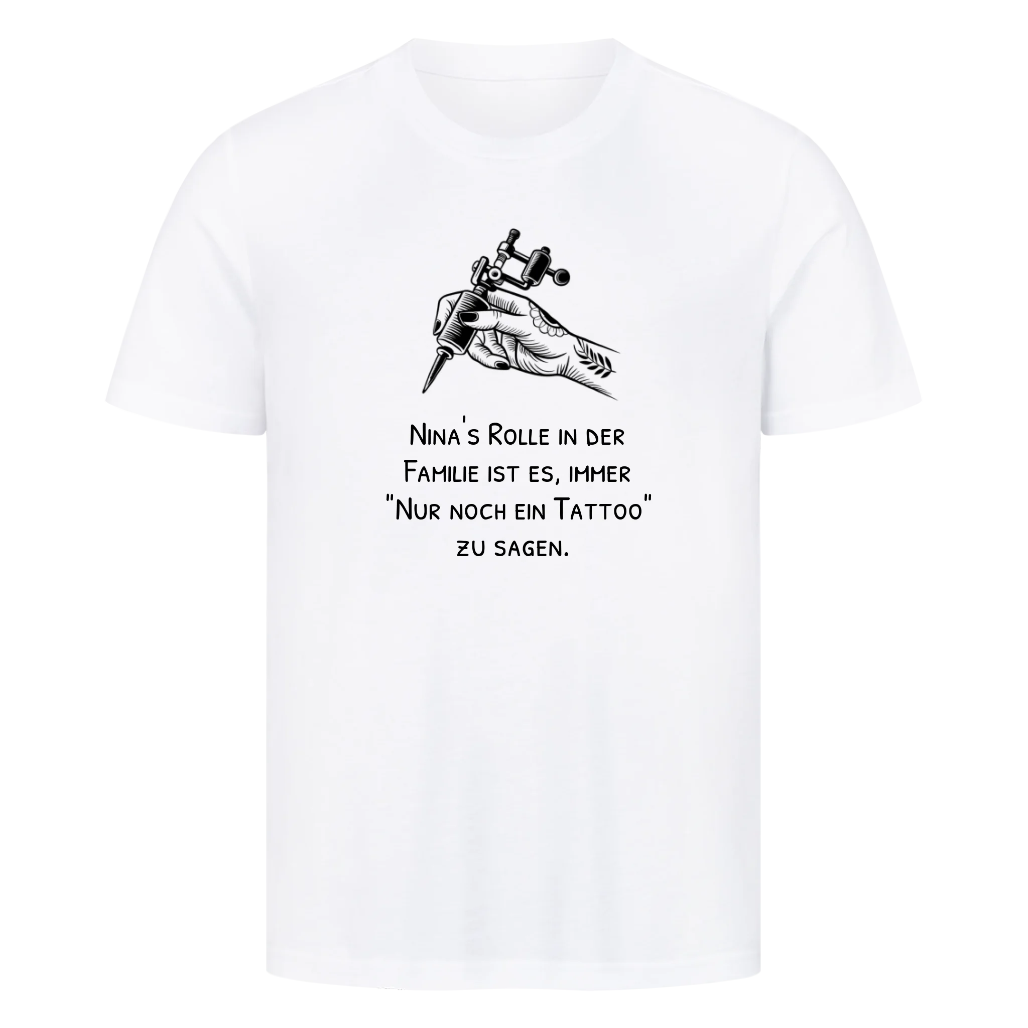 Rolle - Premium Shirt (personalisierbar) Customizer Premium Shirt Weiß S Tattoo Fashion von inked-mafia.de. Dieses Teil gehört in jeden Kleiderschrank eines inked-rebels! Finde ideale Geschenke für Tätowierte, Tattoofans oder Tätowierer.