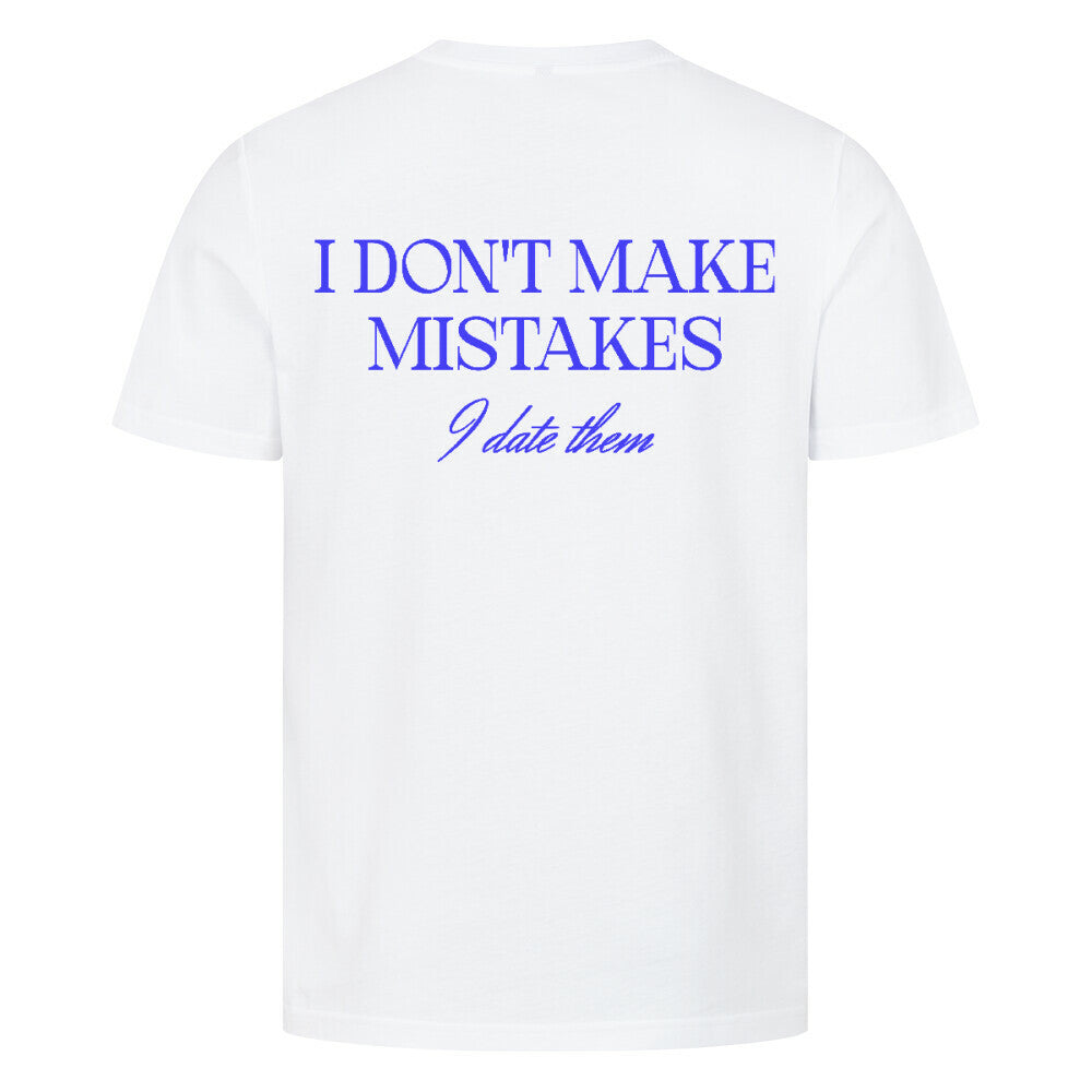 Mistakes - Premium Backprint Shirt T-Shirt S Weiß Tattoo Fashion von inked-mafia.de. Dieses Teil gehört in jeden Kleiderschrank eines inked-rebels! Finde ideale Geschenke für Tätowierte, Tattoofans oder Tätowierer.