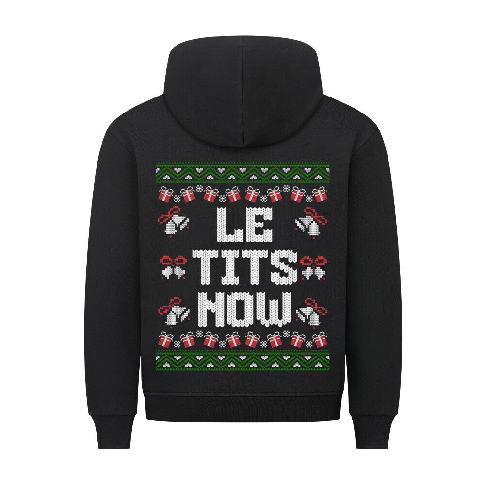 LETITSNOW - Unisex Backprint Weihnachtshoodie Hoodie S Schwarz Tattoo Fashion von inked-mafia.de. Dieses Teil gehört in jeden Kleiderschrank eines inked-rebels! Finde ideale Geschenke für Tätowierte, Tattoofans oder Tätowierer.
