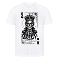 Queen - Premium Shirt (personalisierbar) Customizer Premium Shirt Weiß S Tattoo Fashion von inked-mafia.de. Dieses Teil gehört in jeden Kleiderschrank eines inked-rebels! Finde ideale Geschenke für Tätowierte, Tattoofans oder Tätowierer.