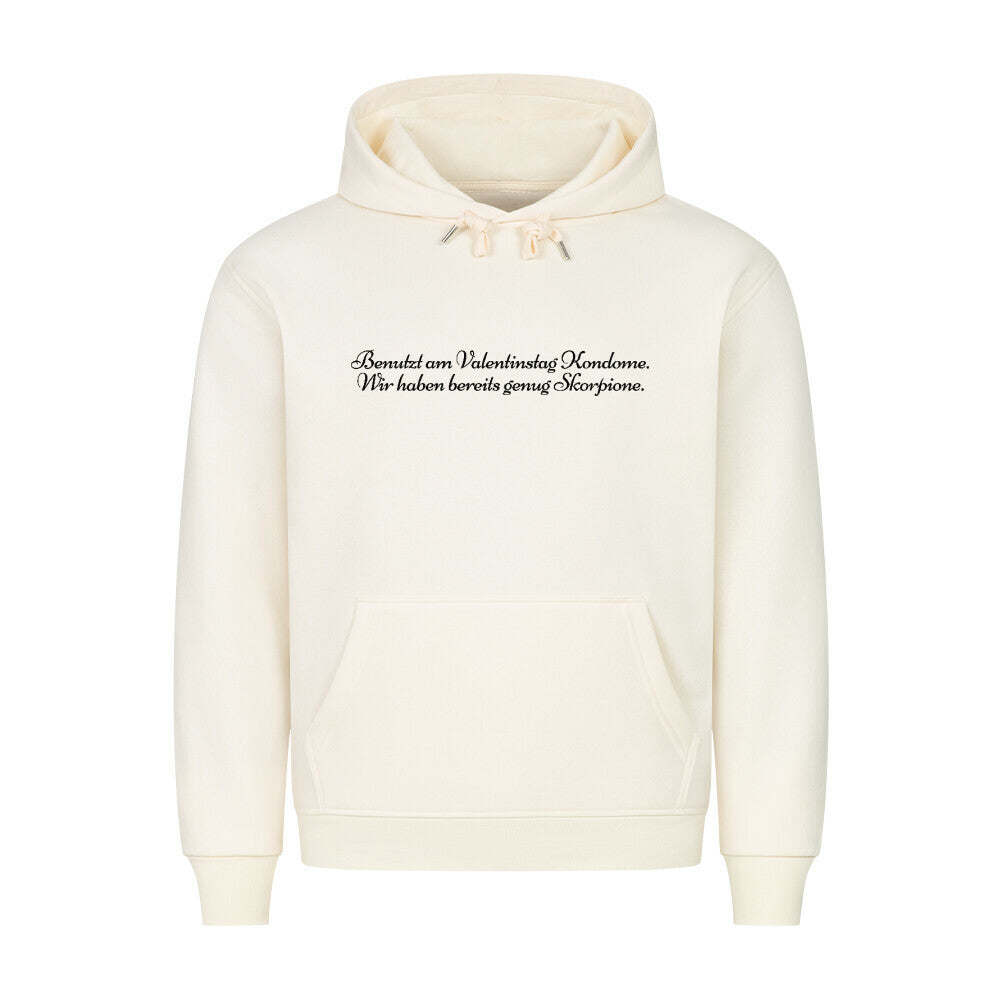 Kondome - Hoodie Hoodie S Beige Tattoo Fashion von inked-mafia.de. Dieses Teil gehört in jeden Kleiderschrank eines inked-rebels! Finde ideale Geschenke für Tätowierte, Tattoofans oder Tätowierer.