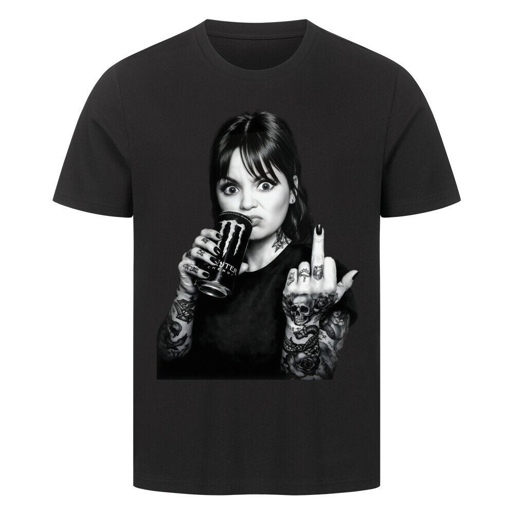 Mood - Premium Shirt T-Shirt S Schwarz Tattoo Fashion von inked-mafia.de. Dieses Teil gehört in jeden Kleiderschrank eines inked-rebels! Finde ideale Geschenke für Tätowierte, Tattoofans oder Tätowierer.