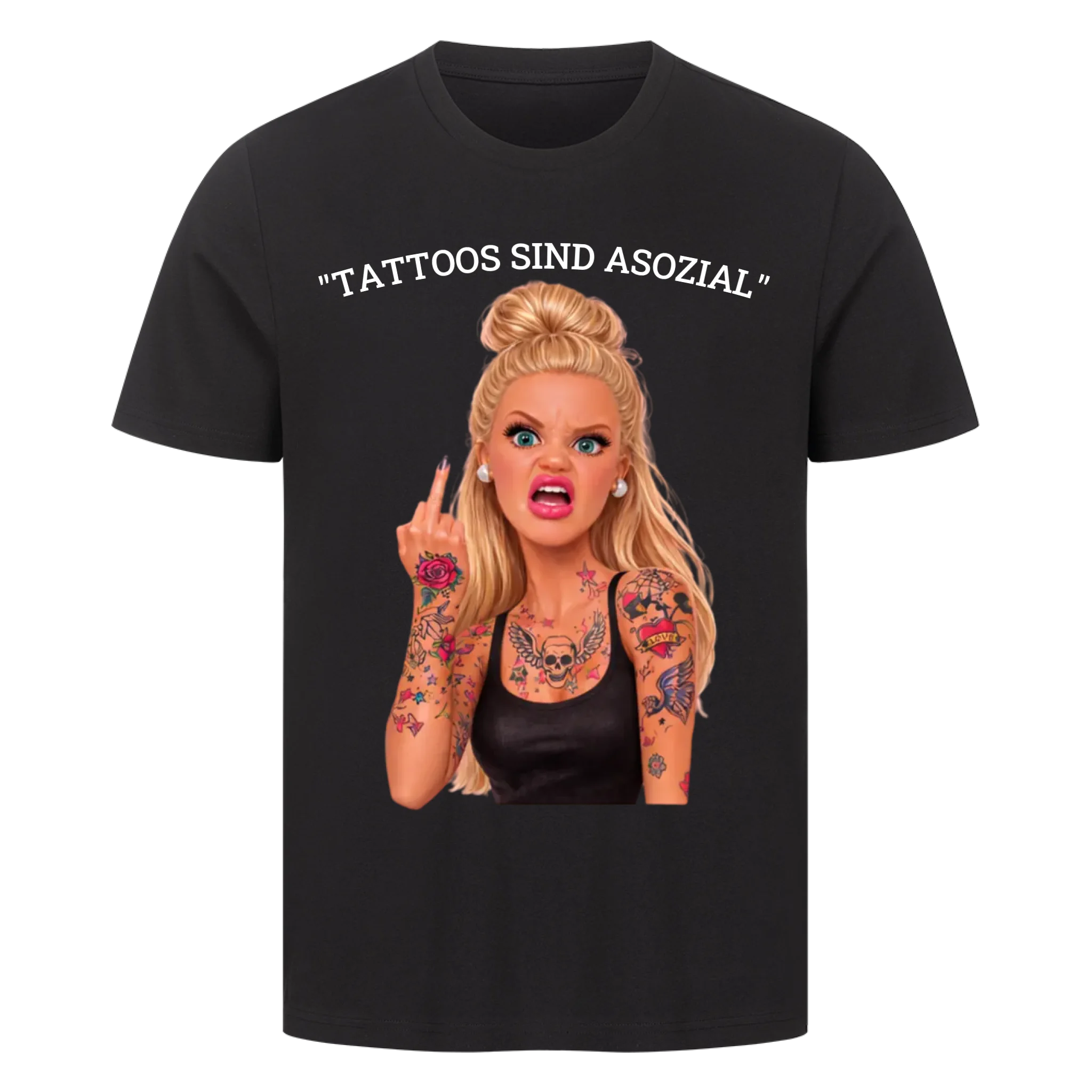 Barbie (Black-Edition) - Premium Shirt (personalisierbar)