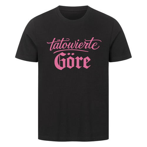 Göre - Premium Shirt T-Shirt S Schwarz Tattoo Fashion von inked-mafia.de. Dieses Teil gehört in jeden Kleiderschrank eines inked-rebels! Finde ideale Geschenke für Tätowierte, Tattoofans oder Tätowierer.