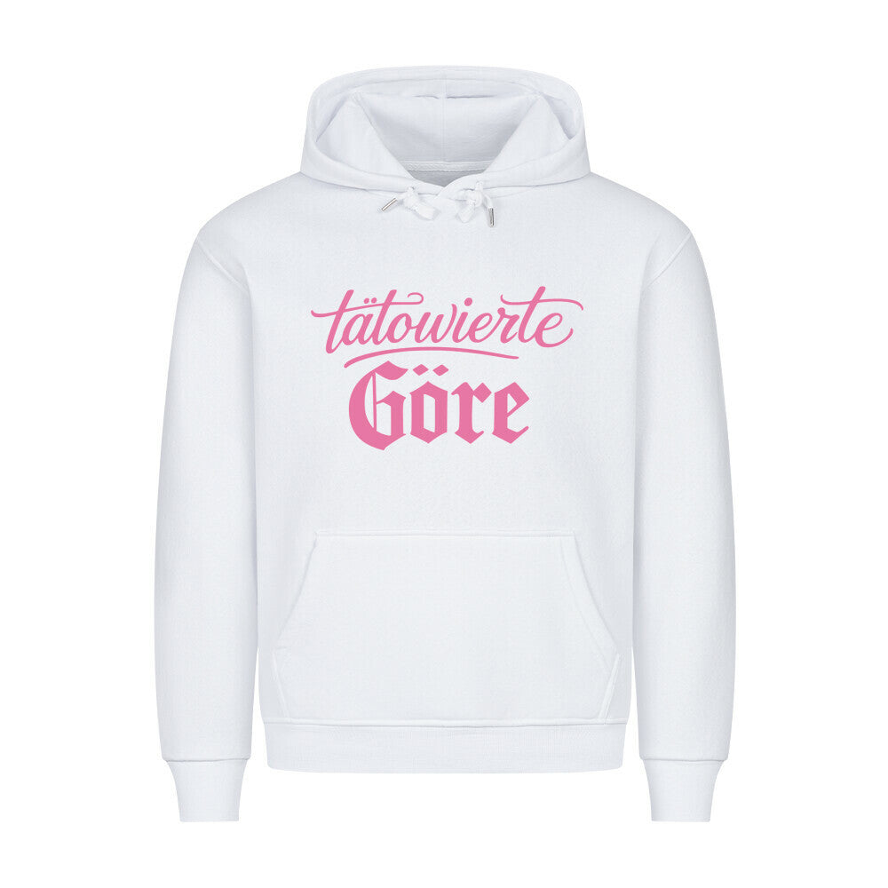 Göre - Hoodie Hoodie S Weiß Tattoo Fashion von inked-mafia.de. Dieses Teil gehört in jeden Kleiderschrank eines inked-rebels! Finde ideale Geschenke für Tätowierte, Tattoofans oder Tätowierer.