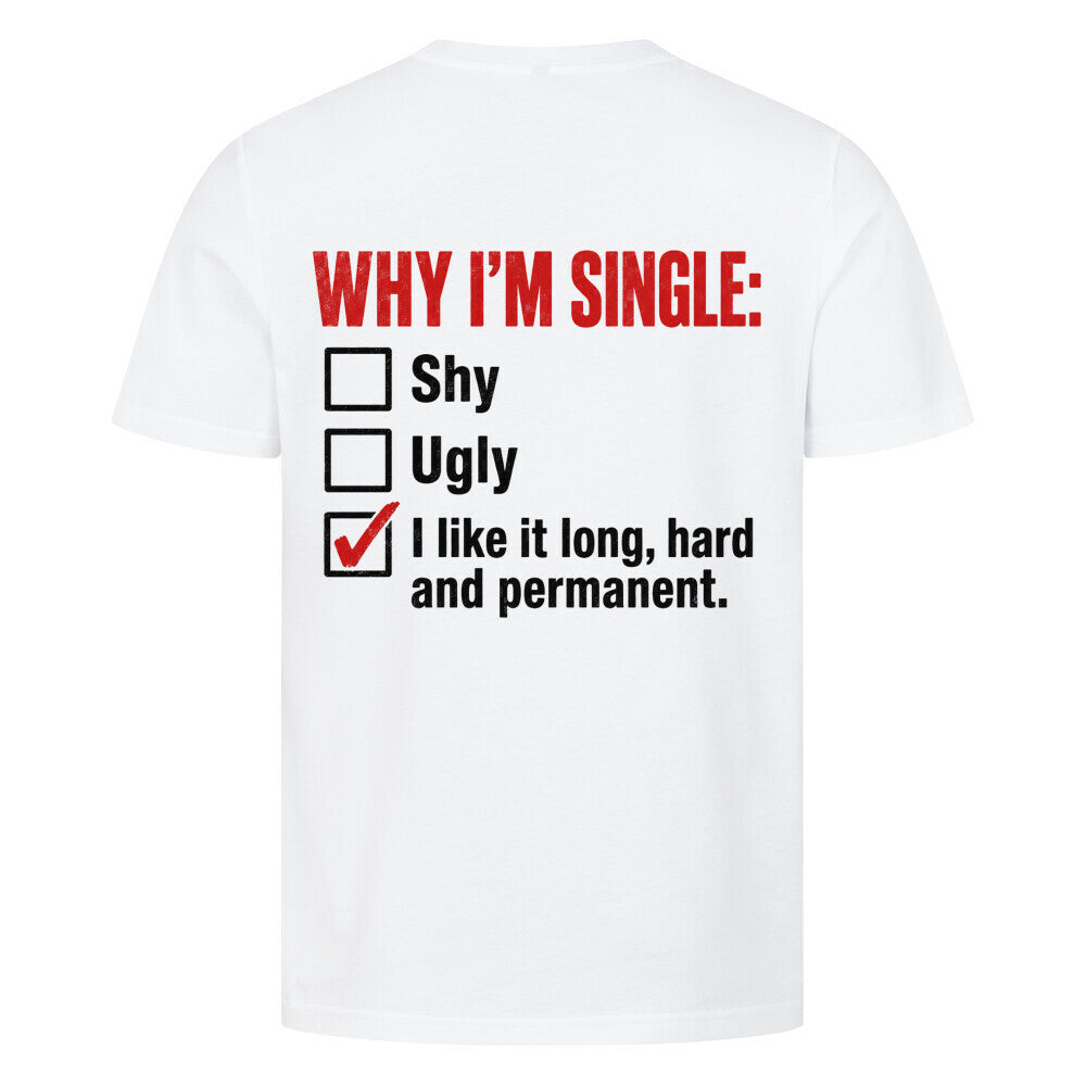 Single - Premium Backprint Shirt T-Shirt S Weiß Tattoo Fashion von inked-mafia.de. Dieses Teil gehört in jeden Kleiderschrank eines inked-rebels! Finde ideale Geschenke für Tätowierte, Tattoofans oder Tätowierer.