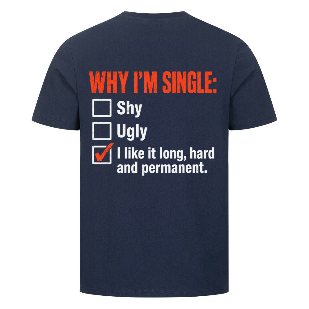 Single - Premium Backprint Shirt T-Shirt S Navy Blue Tattoo Fashion von inked-mafia.de. Dieses Teil gehört in jeden Kleiderschrank eines inked-rebels! Finde ideale Geschenke für Tätowierte, Tattoofans oder Tätowierer.