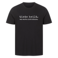 tinte heilt. - Premium Shirt (personalisierbar) Customizer Premium Shirt Schwarz S Tattoo Fashion von inked-mafia.de. Dieses Teil gehört in jeden Kleiderschrank eines inked-rebels! Finde ideale Geschenke für Tätowierte, Tattoofans oder Tätowierer.