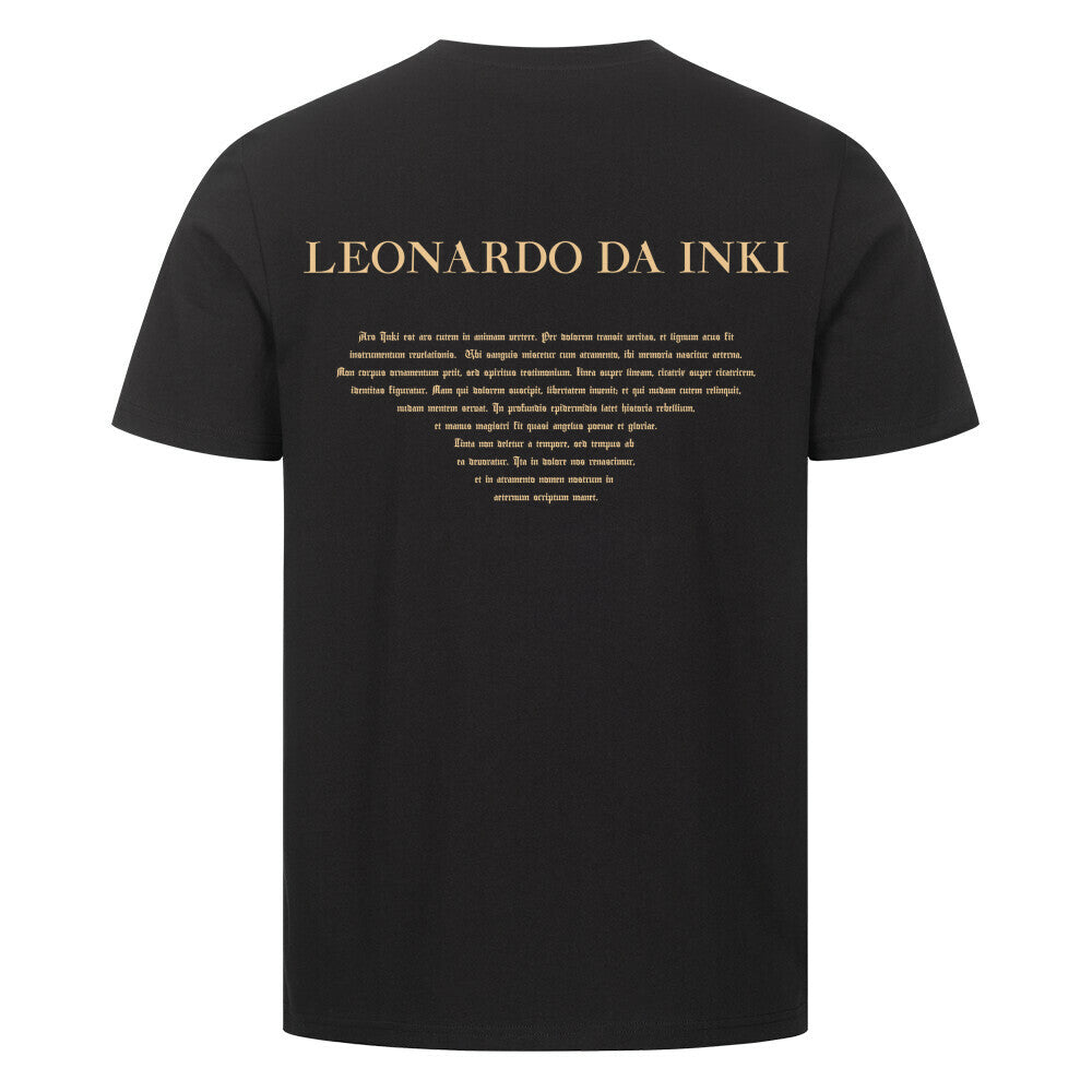 Da Inki - Premium Shirt T-Shirt Front- und Backprint S Schwarz Tattoo Fashion von inked-mafia.de. Dieses Teil gehört in jeden Kleiderschrank eines inked-rebels! Finde ideale Geschenke für Tätowierte, Tattoofans oder Tätowierer.