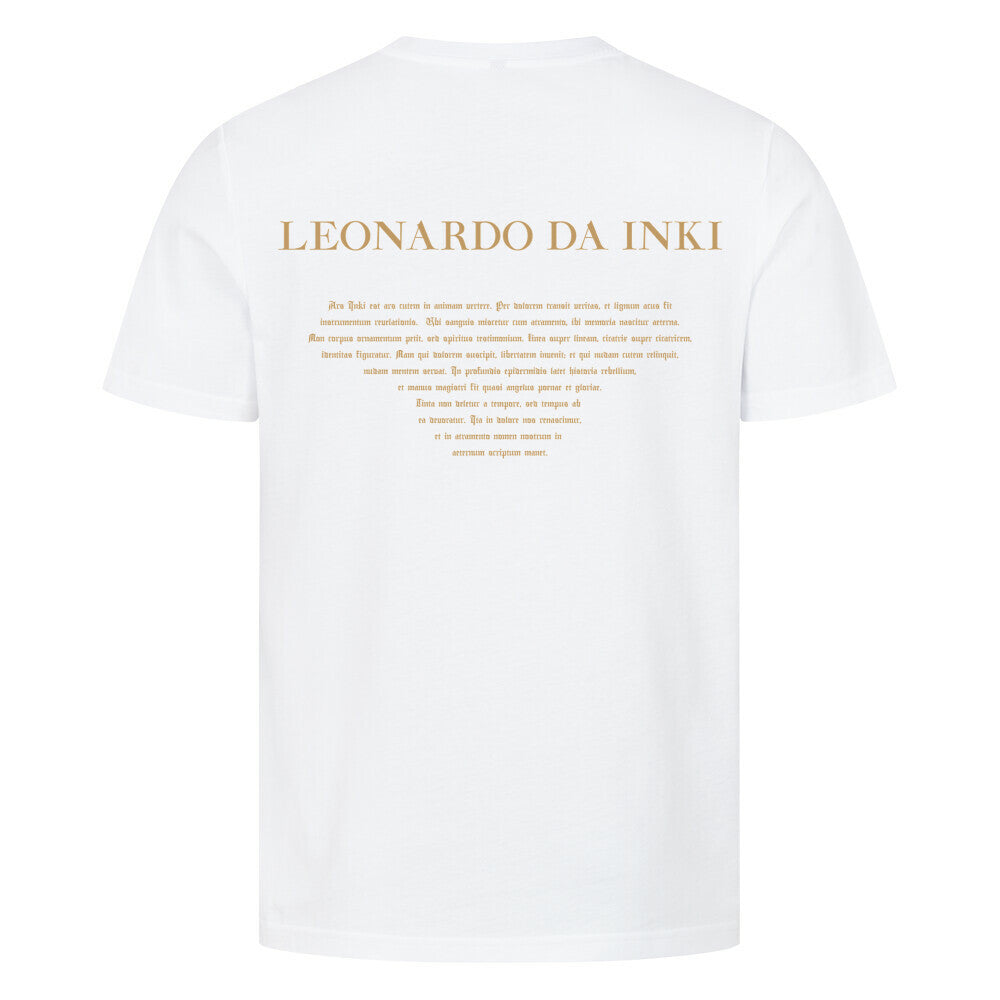 Da Inki - Premium Shirt T-Shirt Front- und Backprint S Weiß Tattoo Fashion von inked-mafia.de. Dieses Teil gehört in jeden Kleiderschrank eines inked-rebels! Finde ideale Geschenke für Tätowierte, Tattoofans oder Tätowierer.