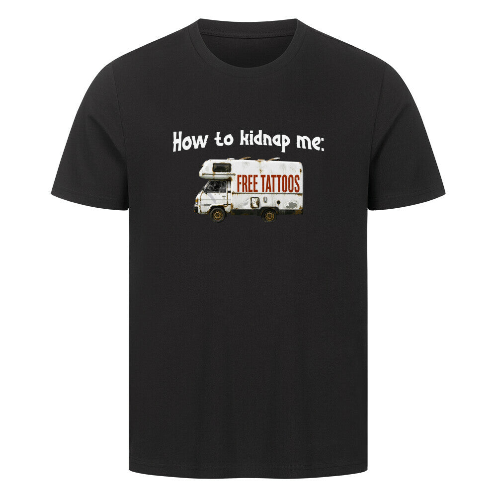 Kidnap - Premium Shirt T-Shirt S Schwarz Tattoo Fashion von inked-mafia.de. Dieses Teil gehört in jeden Kleiderschrank eines inked-rebels! Finde ideale Geschenke für Tätowierte, Tattoofans oder Tätowierer.