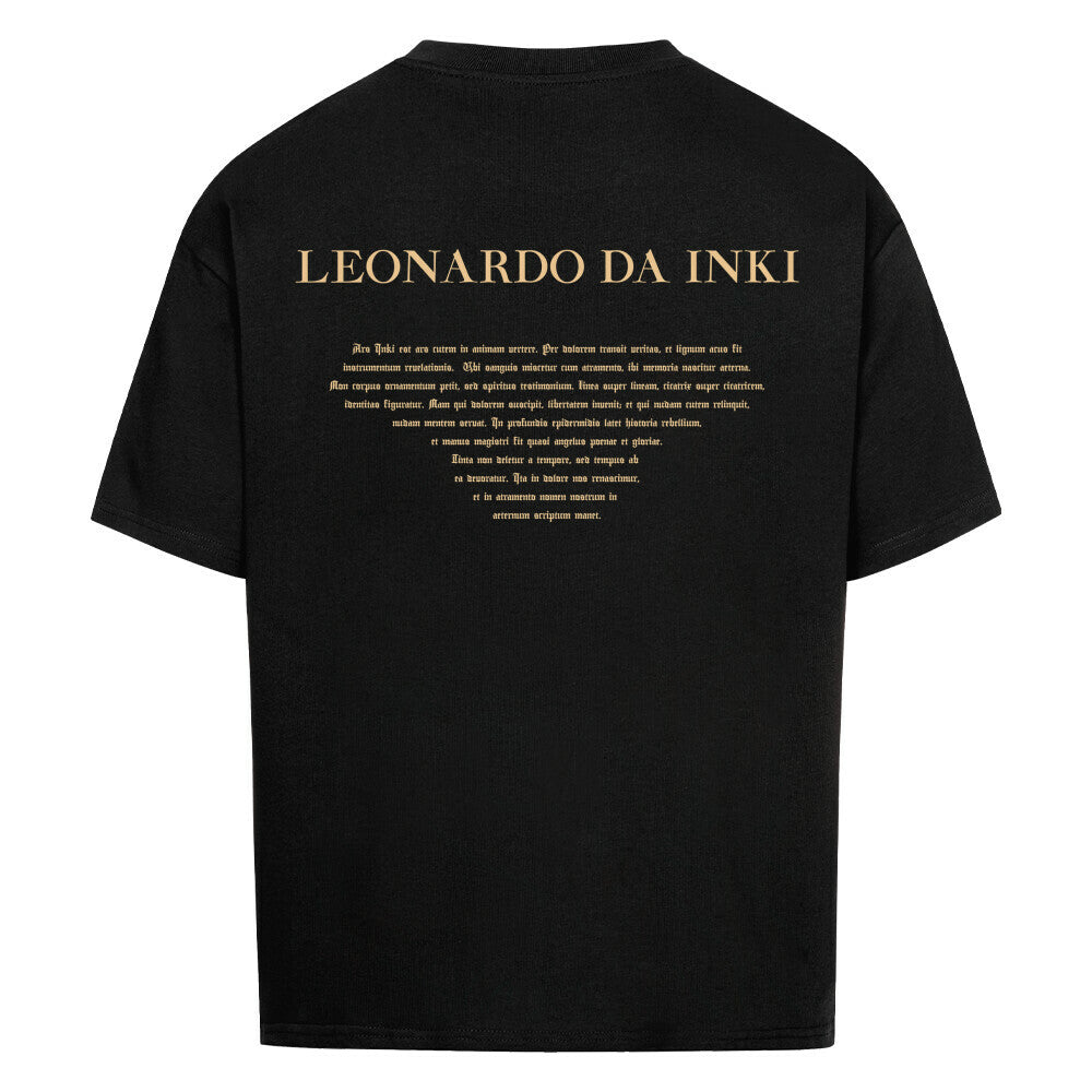Da Inki - Heavy Oversized Shirt T-Shirt Front- und Backprint XS Schwarz Tattoo Fashion von inked-mafia.de. Dieses Teil gehört in jeden Kleiderschrank eines inked-rebels! Finde ideale Geschenke für Tätowierte, Tattoofans oder Tätowierer.