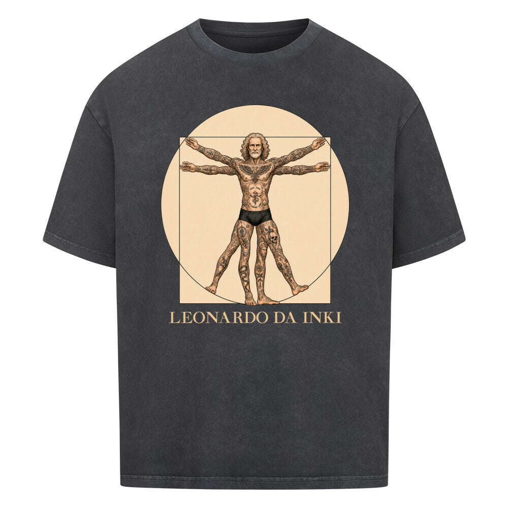 Da Inki - Heavy Oversized Shirt T-Shirt Tattoo Fashion von inked-mafia.de. Dieses Teil gehört in jeden Kleiderschrank eines inked-rebels! Finde ideale Geschenke für Tätowierte, Tattoofans oder Tätowierer.