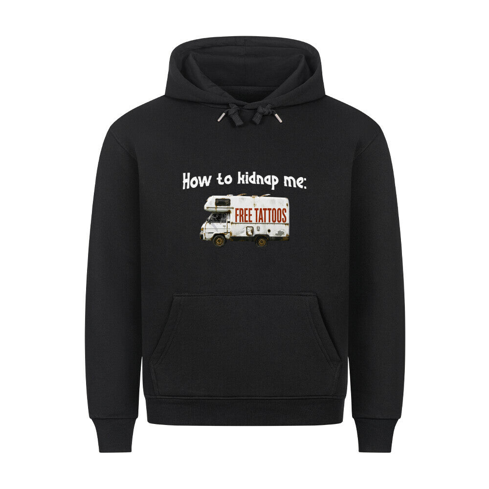 Kidnap - Hoodie Hoodie S Schwarz Tattoo Fashion von inked-mafia.de. Dieses Teil gehört in jeden Kleiderschrank eines inked-rebels! Finde ideale Geschenke für Tätowierte, Tattoofans oder Tätowierer.