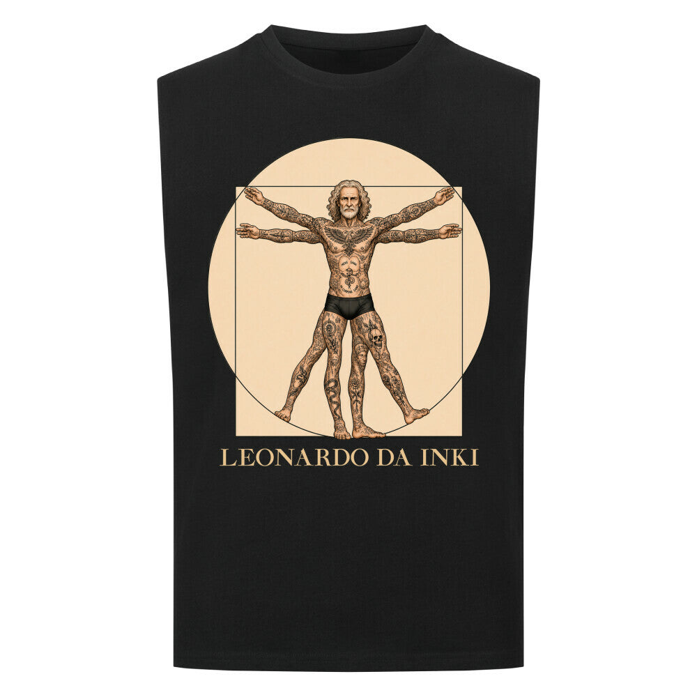 Da Inki - Sleeveless Oversized Shirt T-Shirt Tattoo Fashion von inked-mafia.de. Dieses Teil gehört in jeden Kleiderschrank eines inked-rebels! Finde ideale Geschenke für Tätowierte, Tattoofans oder Tätowierer.
