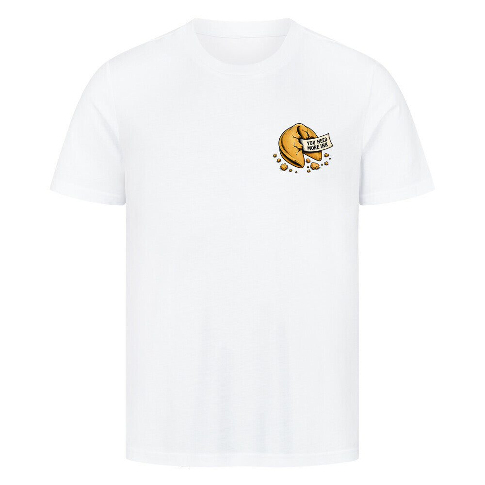 Glückskeks - Premium Shirt T-Shirt S Weiß Tattoo Fashion von inked-mafia.de. Dieses Teil gehört in jeden Kleiderschrank eines inked-rebels! Finde ideale Geschenke für Tätowierte, Tattoofans oder Tätowierer.