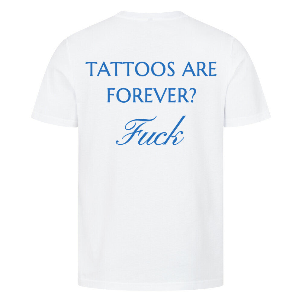Fuck - Premium Backprint Shirt T-Shirt S Weiß Tattoo Fashion von inked-mafia.de. Dieses Teil gehört in jeden Kleiderschrank eines inked-rebels! Finde ideale Geschenke für Tätowierte, Tattoofans oder Tätowierer.