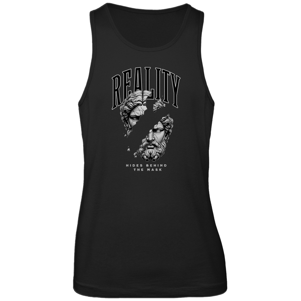 Reality - Herren Tank Top Clothes Schwarz S Tattoo Fashion von inked-mafia.de. Dieses Teil gehört in jeden Kleiderschrank eines inked-rebels! Finde ideale Geschenke für Tätowierte, Tattoofans oder Tätowierer.