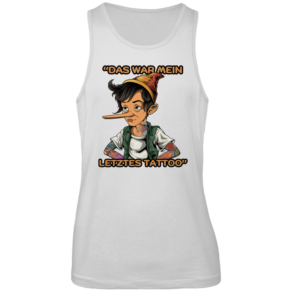 Inkocchio - Herren Tank Top Clothes Weiß S Tattoo Fashion von inked-mafia.de. Dieses Teil gehört in jeden Kleiderschrank eines inked-rebels! Finde ideale Geschenke für Tätowierte, Tattoofans oder Tätowierer.