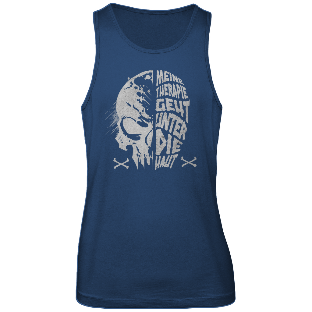 Unter die Haut - Herren Tank Top Clothes Navy Blue S Tattoo Fashion von inked-mafia.de. Dieses Teil gehört in jeden Kleiderschrank eines inked-rebels! Finde ideale Geschenke für Tätowierte, Tattoofans oder Tätowierer.