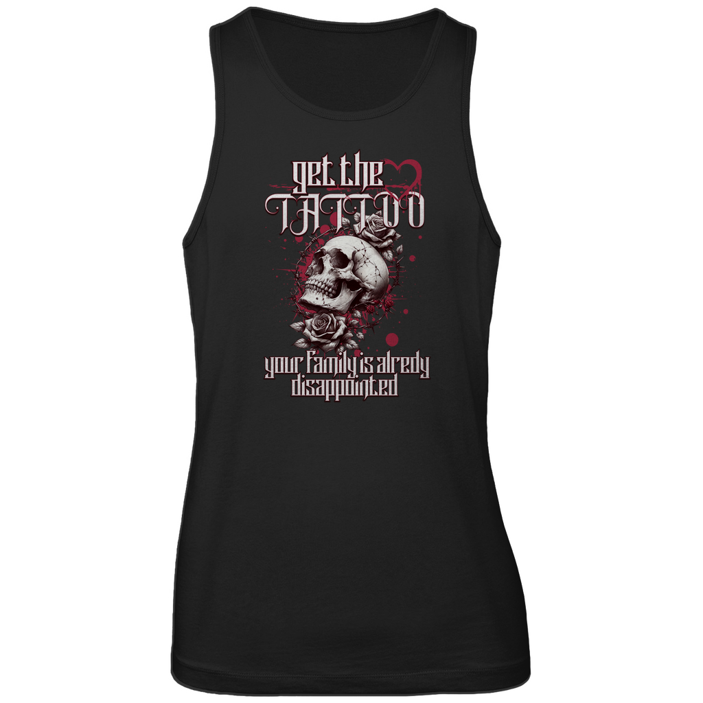 Disappointed - Herren Tank Top Clothes Schwarz S Tattoo Fashion von inked-mafia.de. Dieses Teil gehört in jeden Kleiderschrank eines inked-rebels! Finde ideale Geschenke für Tätowierte, Tattoofans oder Tätowierer.