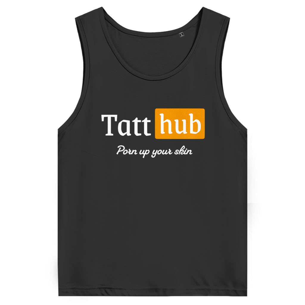 TattHub - Herren Tank Top Clothes Schwarz S Tattoo Fashion von inked-mafia.de. Dieses Teil gehört in jeden Kleiderschrank eines inked-rebels! Finde ideale Geschenke für Tätowierte, Tattoofans oder Tätowierer.