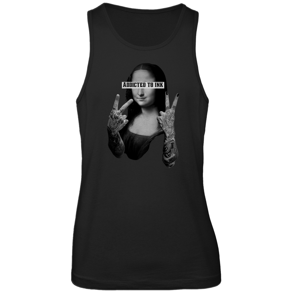 Mona - Herren Tank Top Clothes Schwarz S Tattoo Fashion von inked-mafia.de. Dieses Teil gehört in jeden Kleiderschrank eines inked-rebels! Finde ideale Geschenke für Tätowierte, Tattoofans oder Tätowierer.