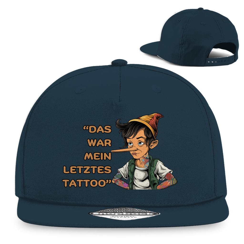 Inkoccio - Snapback Cap Accessories  Navy Blue   Tattoo Fashion von inked-mafia.de. Dieses Teil gehört in jeden Kleiderschrank eines inked-rebels! Finde ideale Geschenke für Tätowierte, Tattoofans oder Tätowierer.