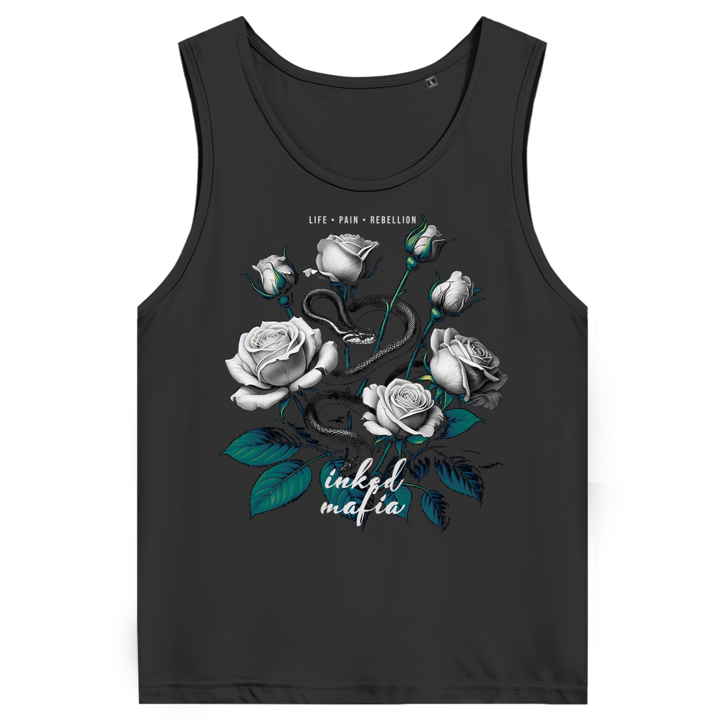Rebellion - Herren Tank Top Clothes Schwarz S Tattoo Fashion von inked-mafia.de. Dieses Teil gehört in jeden Kleiderschrank eines inked-rebels! Finde ideale Geschenke für Tätowierte, Tattoofans oder Tätowierer.