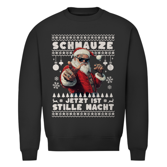 Schnauze - Unisex Weihnachtssweater Clothes  Schwarz XS  Tattoo Fashion von inked-mafia.de. Dieses Teil gehört in jeden Kleiderschrank eines inked-rebels! Finde ideale Geschenke für Tätowierte, Tattoofans oder Tätowierer.