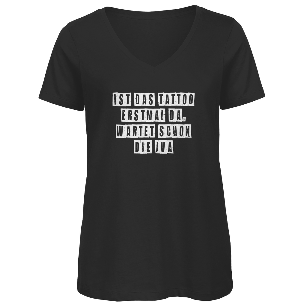 JVA - Damen Shirt Clothes  Schwarz XS  Tattoo Fashion von inked-mafia.de. Dieses Teil gehört in jeden Kleiderschrank eines inked-rebels! Finde ideale Geschenke für Tätowierte, Tattoofans oder Tätowierer.