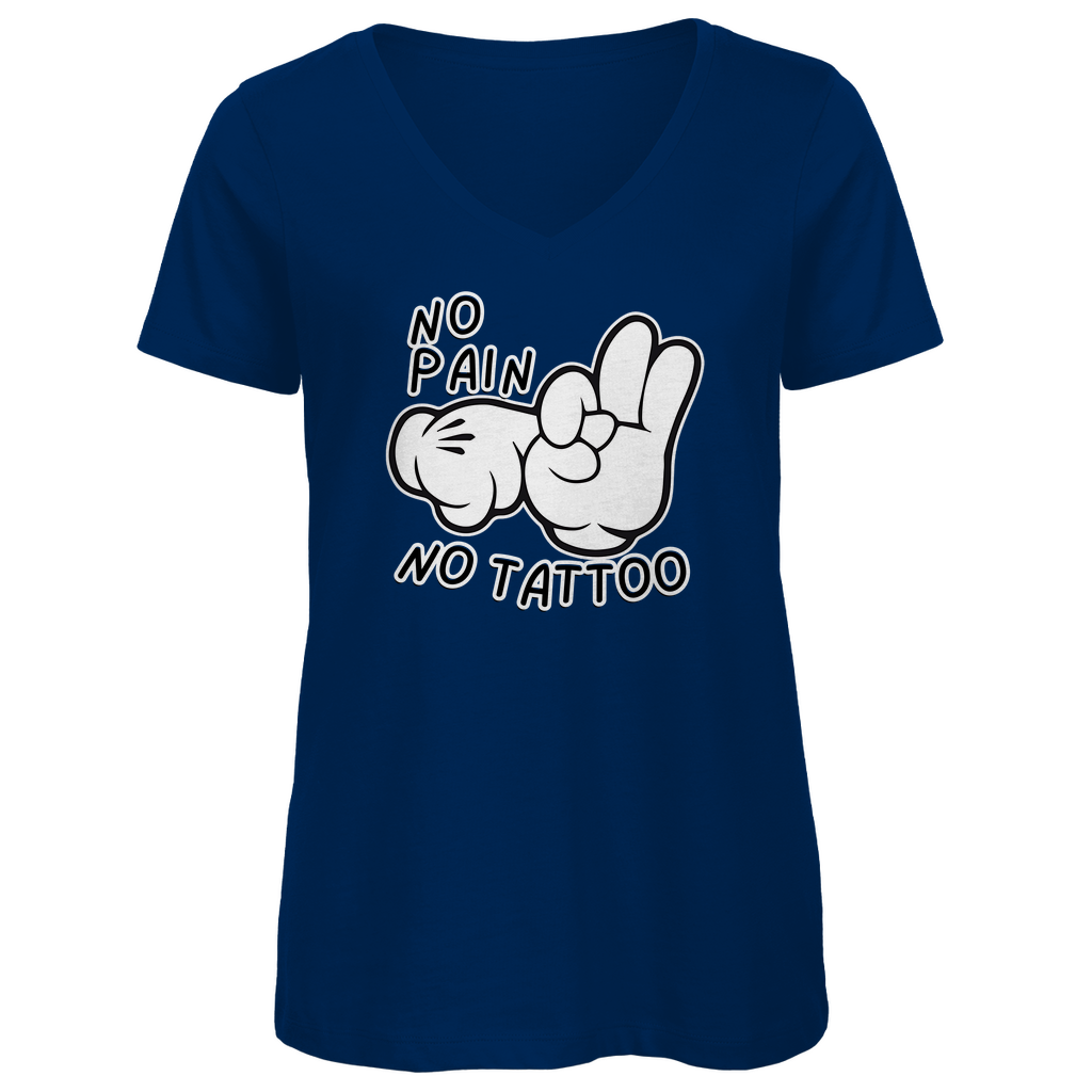 Pain - Damen Shirt Clothes  Navy Blue XS  Tattoo Fashion von inked-mafia.de. Dieses Teil gehört in jeden Kleiderschrank eines inked-rebels! Finde ideale Geschenke für Tätowierte, Tattoofans oder Tätowierer.