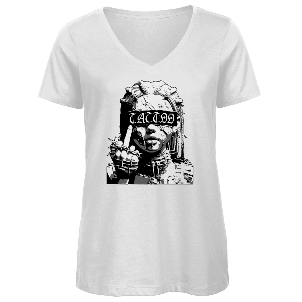 Tattoo Digga - Damen Shirt Clothes  Weiß XS  Tattoo Fashion von inked-mafia.de. Dieses Teil gehört in jeden Kleiderschrank eines inked-rebels! Finde ideale Geschenke für Tätowierte, Tattoofans oder Tätowierer.