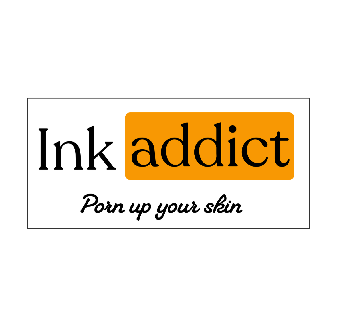 InkAddict - Sticker Tattoo Fashion von inked-mafia.de. Dieses Teil gehört in jeden Kleiderschrank eines inked-rebels! Finde ideale Geschenke für Tätowierte, Tattoofans oder Tätowierer.