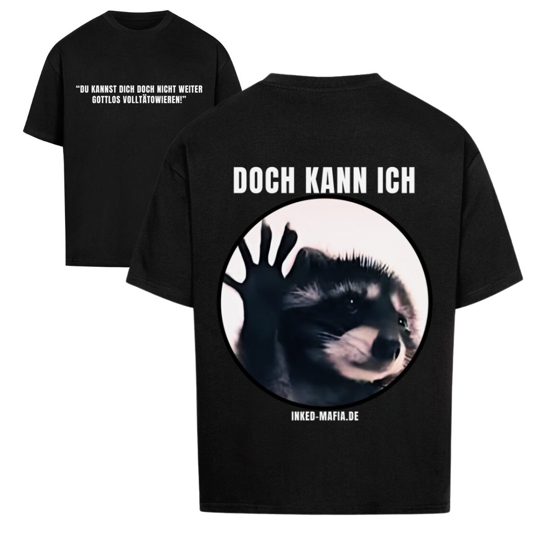 Gottlos volltätowieren - Heavy Oversized Shirt T-Shirt     Tattoo Fashion von inked-mafia.de. Dieses Teil gehört in jeden Kleiderschrank eines inked-rebels! Finde ideale Geschenke für Tätowierte, Tattoofans oder Tätowierer.