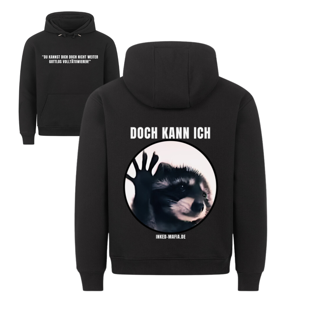 Gottlos volltätowieren - Hoodie Hoodie     Tattoo Fashion von inked-mafia.de. Dieses Teil gehört in jeden Kleiderschrank eines inked-rebels! Finde ideale Geschenke für Tätowierte, Tattoofans oder Tätowierer.
