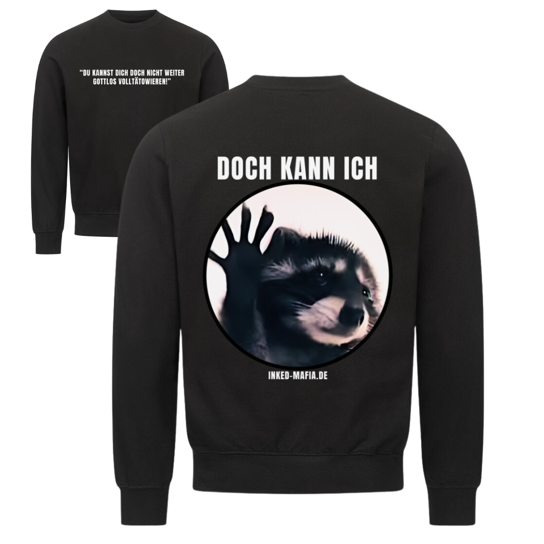 Gottlos volltätowieren - Sweatshirt Sweatshirt     Tattoo Fashion von inked-mafia.de. Dieses Teil gehört in jeden Kleiderschrank eines inked-rebels! Finde ideale Geschenke für Tätowierte, Tattoofans oder Tätowierer.
