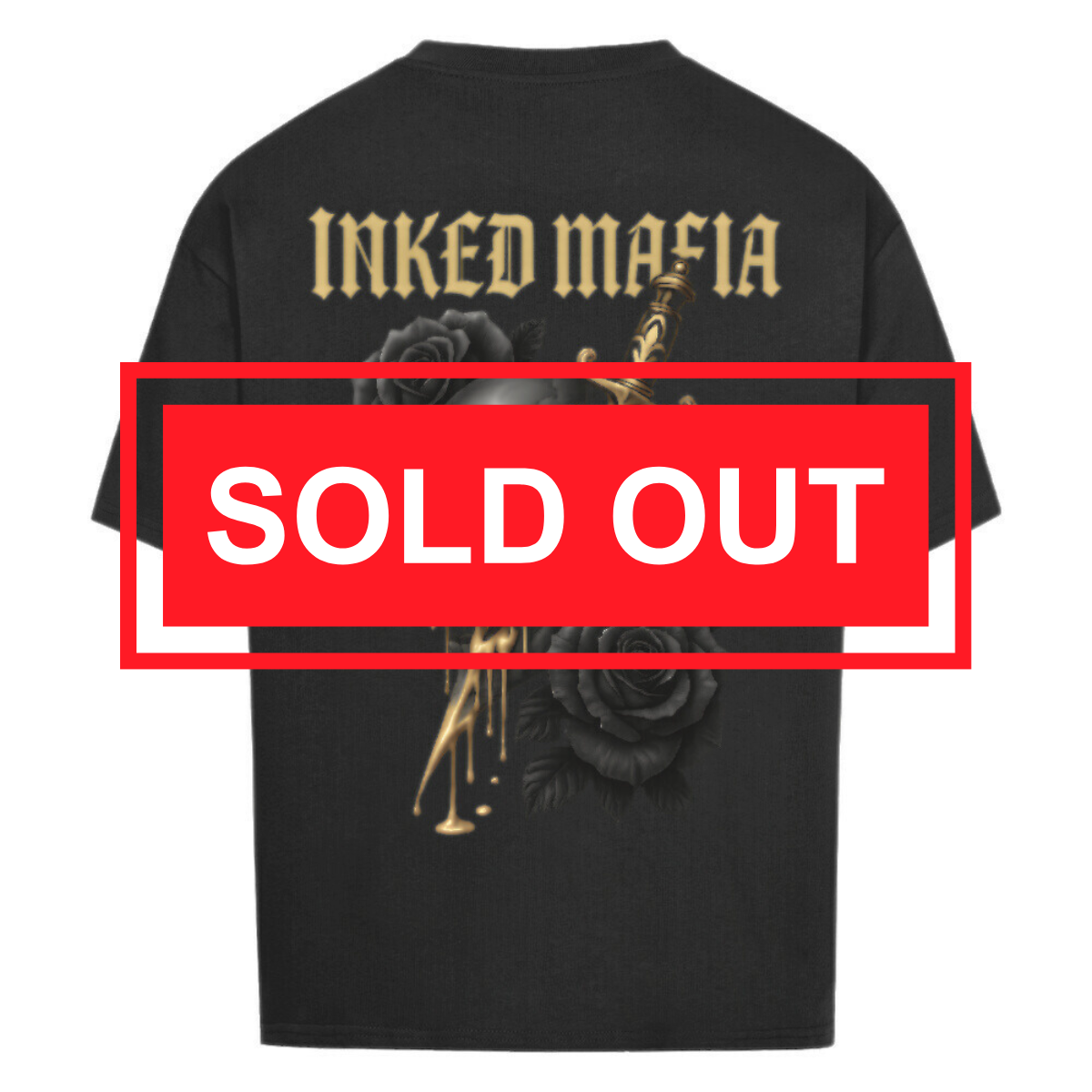 Eternal Cut - Heavy Oversized Backprint Shirt T-Shirt Tattoo Fashion von inked-mafia.de. Dieses Teil gehört in jeden Kleiderschrank eines inked-rebels! Finde ideale Geschenke für Tätowierte, Tattoofans oder Tätowierer.