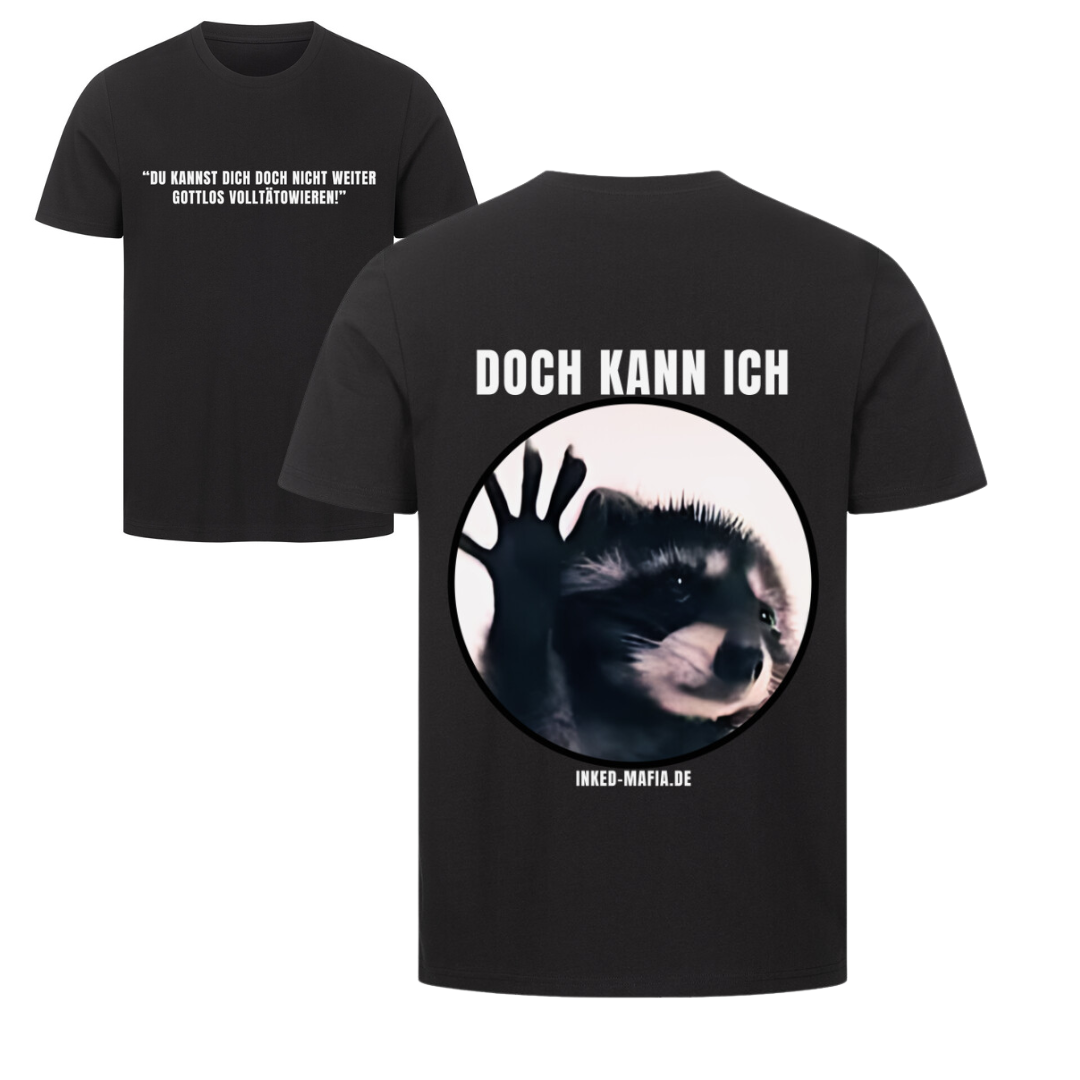 Gottlos volltätowieren - Premium Shirt T-Shirt     Tattoo Fashion von inked-mafia.de. Dieses Teil gehört in jeden Kleiderschrank eines inked-rebels! Finde ideale Geschenke für Tätowierte, Tattoofans oder Tätowierer.
