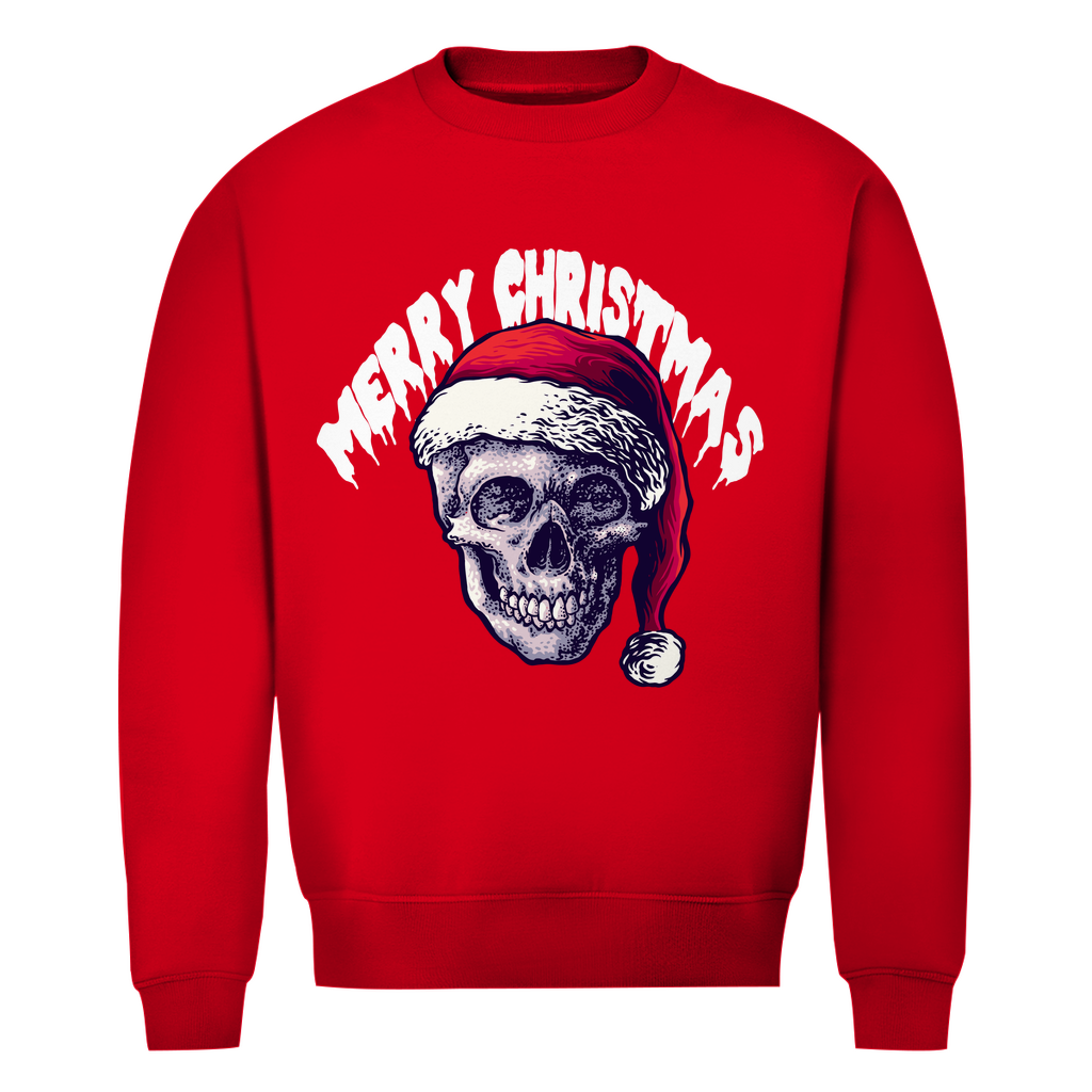 Merry Christmas - Unisex Weihnachtssweater Clothes  Rot XS  Tattoo Fashion von inked-mafia.de. Dieses Teil gehört in jeden Kleiderschrank eines inked-rebels! Finde ideale Geschenke für Tätowierte, Tattoofans oder Tätowierer.