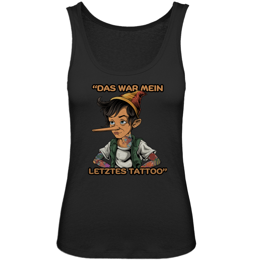 Inkocchio - Damen Tank Top Clothes  Schwarz XS  Tattoo Fashion von inked-mafia.de. Dieses Teil gehört in jeden Kleiderschrank eines inked-rebels! Finde ideale Geschenke für Tätowierte, Tattoofans oder Tätowierer.